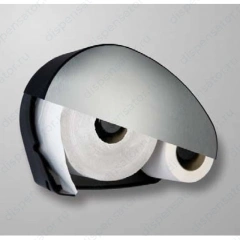 Диспенсер туалетной бумаги в рулонах "MERIDA MERCURY mini" (черный)