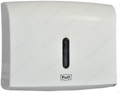 Диспенсер бумажных полотенец  puff-5120, белый, ABS-пластик, арт. 1402.996