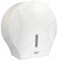 Диспенсер для туалетной бумаги Puff-7125, пластиковый, белый, арт. 1402.989