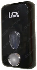 Диспенсер д/жидкого мыла LIME 1л, заливной, черный, арт. 973002