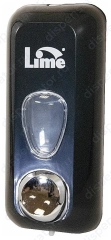 Диспенсер д/жидкого мыла в пакетах LIME 0.6л, черный, арт. 971102