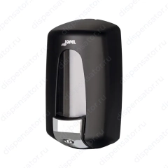 Дозатор Jofel Aitana д/жидкого мыла,0,9 л,кнопка -хром, прозрач. дымчатый SAN-пластик/кнопка, арт. AC70600_MT