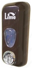 Диспенсер д/жидкого мыла LIME 0.6л, заливной, коричневый, арт. 971005