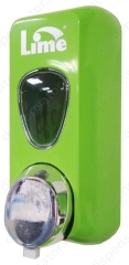 Диспенсер д/жидкого мыла-пены LIME 0.6л, зеленый, арт. 972004
