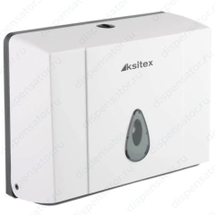 Диспенсер бумажных полотенец Ksitex TH-8025A белый, пластик