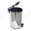 Урна для мусора Ksitex GB-12L хром
