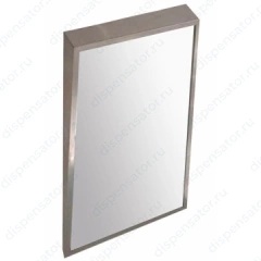 Зеркало Nofer c регулировкой угла наклона и рамкой из матовой нержавеющей стали, 917х610мм, арт. 08053.S
