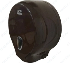 Диспенсер д/туалетной бумаги LIME 200м коричневый, арт. 915205