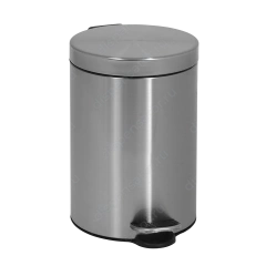Нержавеющее мусорное ведро, емкость 5 л, матовая поверхность, Sanela, арт. 95111