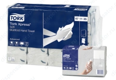 Листовые полотенца Multifold Tork Xpress 471135 белые двухслойные 20 пачек по 190 шт.