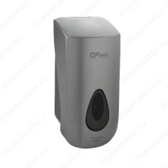 GFmark - Дозатор для ДЕЗИНФЕКЦИИ, пластик ABS, серый, большой, с глазком - капля, 1000 мл, арт. 655