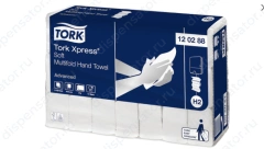 Листовые полотенца Tork Xpress Multifold 120288 мягкие белые двухслойные 21 пачка по 136 шт.