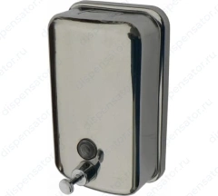 Дозатор для жидкого мыла из нержавеющей стали "SOLINNE", ТМ 801, полированный, 500 мл, арт. 2512.030