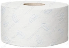 Туалетная бумага Tork 120243 в мини-рулонах мягкая двухслойная 12 рулонов по 170м