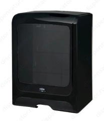 Диспенсер для бумажных полотенец T1 БИЗНЕС корпус черный, стекла прозрачные черные, универс. система сложения (Z(C) / V(ZZ))