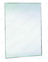 Зеркало антивандальное Nofer с рамкой из нержавеющей стали,600х450мм, арт. 08050.S