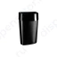 Корзина пластиковая настенная "MERIDA COMO BLACK" 40 л, KCC101