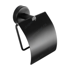 Нержавеющий держатель туалетной бумаги, черный матовый, Sanela, арт. 95091