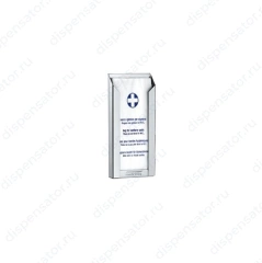 Диспенсер для гигиенических пакетиков, вместимость 50 шт., 278x127х36 мм, нержавеющая сталь AISI 304, поверхность глянцевая, Mediclinics, арт. DBH100C
