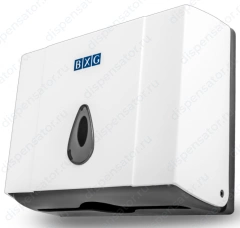 Диспенсер для бумажных полотенец BXG PD-8025 белый, пластик