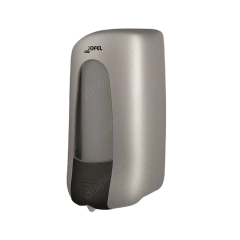 Дозатор Jofel Aitana картриджного типа д/жидкого и пенного мыла, 1,0 л, хром SAN-пластик, арт. AC73300 