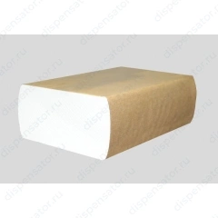 Бумажные полотенца в листах BINELE L-Lux TZ50LA 20 пачек по 200 шт. двухслойные белые