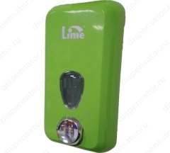 Диспенсер д/жидкого мыла LIME 1л, заливной, зеленый, арт. 973004