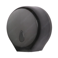 Держатель больших рулонов туалетной бумаги Sanela, материал черный пластик ABS, арт. 72011