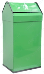 Урна для мусора Nofer 14118.2.G 40л. зелёная