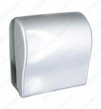 Автоматический диспенсер бумажных полотенец в рулонах MERIDA UNIQUE SILVER LINE Solid Cut (глянец), CUS352