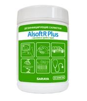 Салфетки Saraya Alsoft R Plus90 дезинфицирующие 90шт.