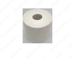 Туалетная бумага Сити-ОПТ белая двухслойная с центральной вытяжкой 6 рулонов по  207м