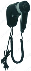 Настенный фен с подставкой Mediclinics, 1240 Вт, ABS-пластик, цвет чёрный, арт. SC0010CS