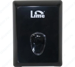 Диспенсер д/туалетной бумаги в пачках LIME черный, арт. 916002