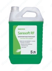 Дезинфицирующее мыло-пена Saraya Sarasoft RF5000 5л.