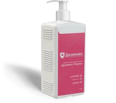Жидкое мыло с антибактериальным эффектом Дезомакс Глория 1л.