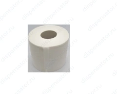 Туалетная бумага Сити-ОПТ белая двухслойная с центральной вытяжкой 12 рулонов по 120м