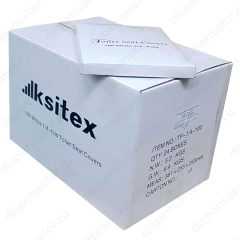 Покрытия для унитаза Ksitex ТР-1/4-100 однослойные, 1/4 сложения, 24 пачки по 100 листов