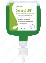 Дезинфицирующее мыло-пена Saraya Sarasoft RF1200 1,2л.