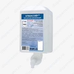 Крем для рук увлажняющий "Альбасофт", сменный картридж 1000 мл (Aquarius) Keman 100055-А1000