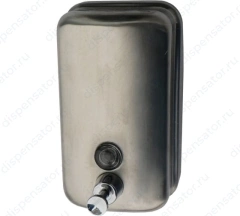 Дозатор для жидкого мыла из нержавеющей стали, "SOLINNE", TM804ML, матовый,1000 мл, арт.  2512.043