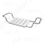 Сиденье для ванны, без спинки, AL/HDPE, арт. 81014