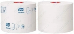 Туалетная бумага Tork 127540 в миди-рулонах однослойная 27 рулонов по 137м