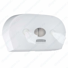 Диспенсер для туалетной бумаги Kimberly-Clark - Рулон с центр. под / Белый /Сверхкрупный - 2 рул, арт. 7186