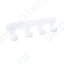Планка 4 крючка, арт. FX-805W-4 белая