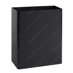 Мусорное ведро, емкость 26,5 л, черное матовое, Sanela, арт. 95231