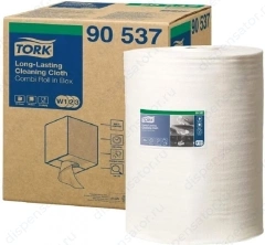 Нетканый материал для интенсивной очистки Tork 90537 белый