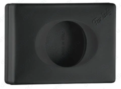 Диспенсер гигиенических пакетов пластиковый черный Nofer Black, арт. 04029.N