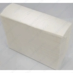 Листовые полотенца Бумага Сити-ОПТ Z-сложение двухслойные белые целлюлоза Премиум