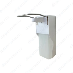 Дозатор для жидкого мыла ELEOR Profmatic 314-WH , локтевой белый